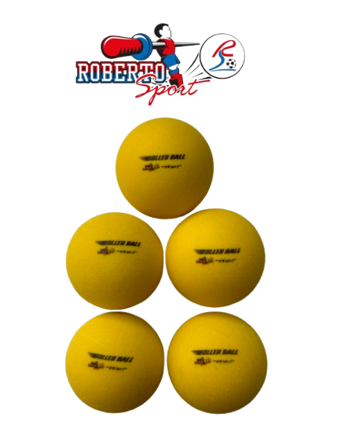 Balle Roberto Sport ITSF jaune (lot de 10) : commandez nos balles